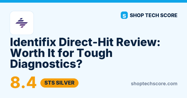 Identifix Direct-Hit Review: Worth It for Tough Diagnostics? - Shop Tech Score review card